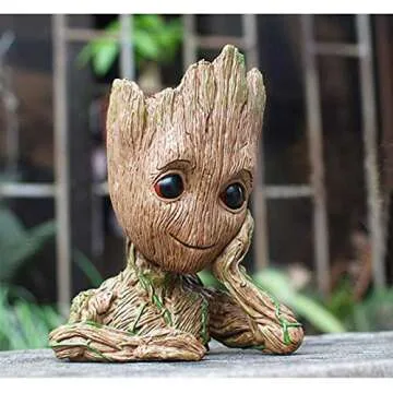 Groot Flower Pot for Succulents - Fun 6" Garden Decor
