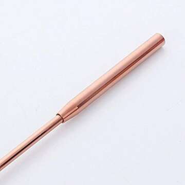 Buy Stylish 4-Piece Rose Gold Cocktail Spoons Set