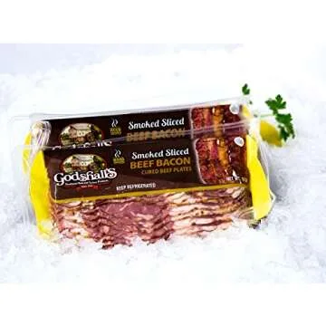 Beef Bacon Lovers' Delight: 12 Oz Premium Flavorful Package