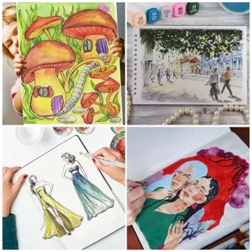 YASNAY Alcohol Markers 48 Colors Dual Tip for Artists