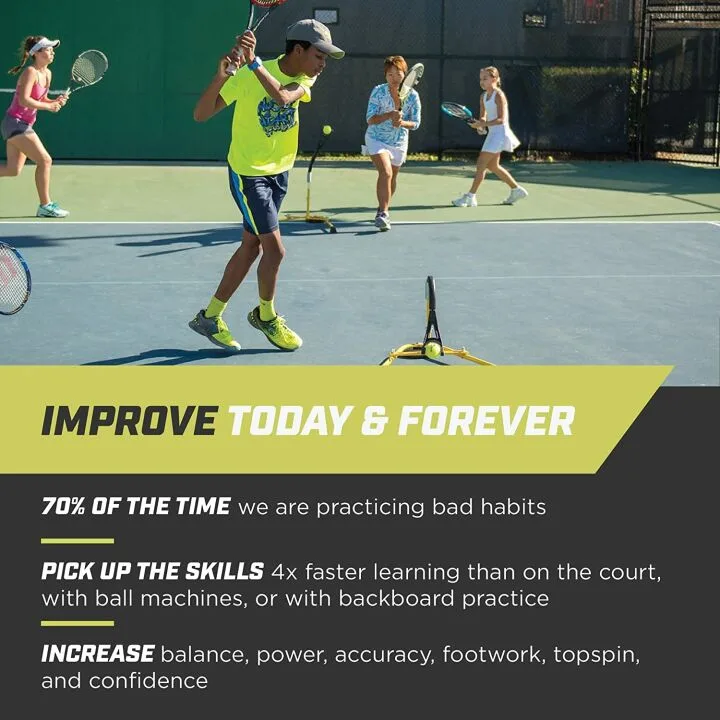 Eye Coach Pro Tennis Trainer: 18 Shots & Spins