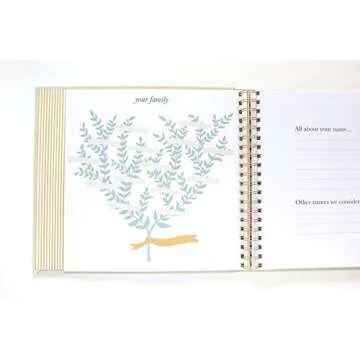 The Baby Memory Book: Beautiful Modern Baby Book and Scrapbook for Baby's First Years to Track Special Moments, Milestones and Growth from Pregnancy to First 5 Years