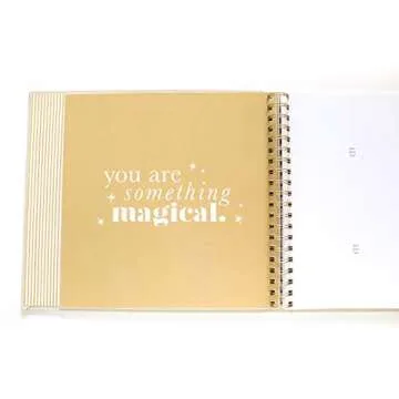 The Baby Memory Book: Beautiful Modern Baby Book and Scrapbook for Baby's First Years to Track Special Moments, Milestones and Growth from Pregnancy to First 5 Years