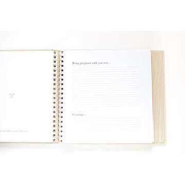 The Baby Memory Book: Beautiful Modern Baby Book and Scrapbook for Baby's First Years to Track Special Moments, Milestones and Growth from Pregnancy to First 5 Years