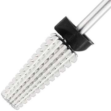 PANA Nail Carbide 5 in 1 Bit - Two Way Rotate use for Both Left and Right Handed - Fast remove Acrylic or Hard Gel - 3/32" Shank - Manicure, Nail Art, Drill Machine (Extra Coarse - XC, Silver)