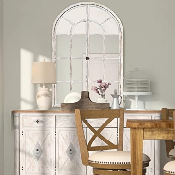 NeuType Arched Wall Mirror for Elegant Home Decor