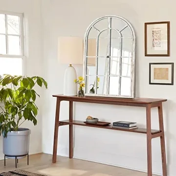 NeuType Arched Wall Mirror for Elegant Home Decor