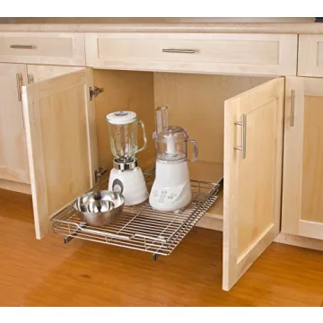 Smart Design Pull-Out Cabinet Organizer for Easy Access