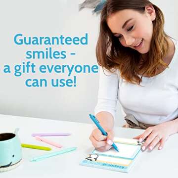 Penguin To Do List Notepad - Cute Daily Organizer for Everyone