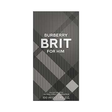 Burberry Brit Eau De Toilette for Him, 3.3 Fl Oz
