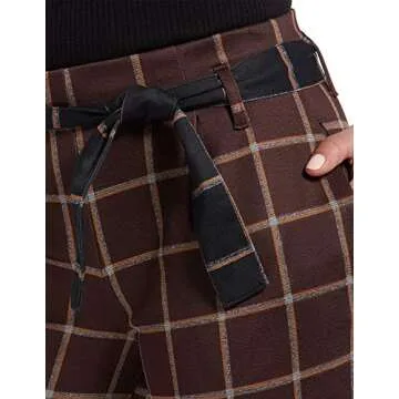 HUE Women's Stylish Wide Leg Leggings with Pockets