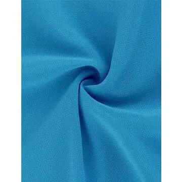 Lotusmile Chiffon Blouses for Women Dressy, Women's Tops Dressy Casual Flattering Hide Belly Top Blue Blouses for Evening Party Wedding Elegant Dress Shirt