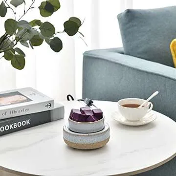 Ceramic Yankee Wax Warmer - Modern Design and Safe Use