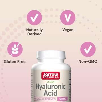Jarrow Formulas Hyaluronic Acid for Skin Health 120mg