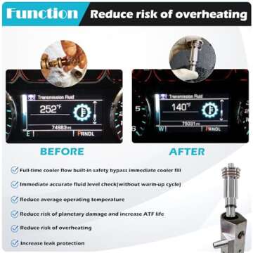 STL010 Cooler Flow Bypass Valve Kit for GM 6L80 & 8L80