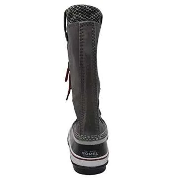 Sorel Women's Joan of Artic Knit Boot, Quarry Red/Dahlia, 9.5 M US