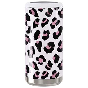 Maars Skinny Can Cooler for Slim Beer & Hard Seltzer | Stainless Steel 12oz Sleeve, Double Wall Vacu...