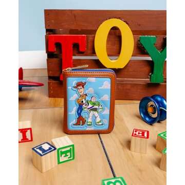 Loungefly Pixar: Toy Story - Andy's Room Wallet, Amazon Exclusive