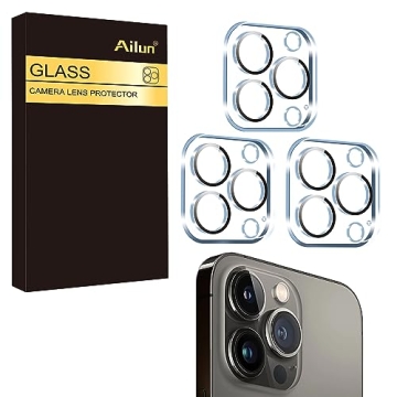 Ailun Tempered Glass Camera Lens Protector for iPhone 15 Pro & Pro Max