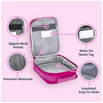 JOJOOKIDS Unicorn Meal Holder - Safe Waterproof Lunchbox for Kids