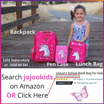 JOJOOKIDS Unicorn Meal Holder - Safe Waterproof Lunchbox for Kids