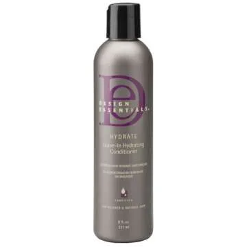 Design Essentials Kukui & Coconut Hydrating Leave-In Conditioner - Deep Moisture & Shine