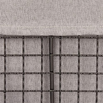 mDesign Farmhouse Organizing Baskets for Home Storage