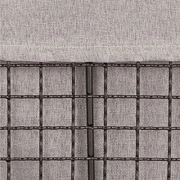 mDesign Farmhouse Organizing Baskets for Home Storage