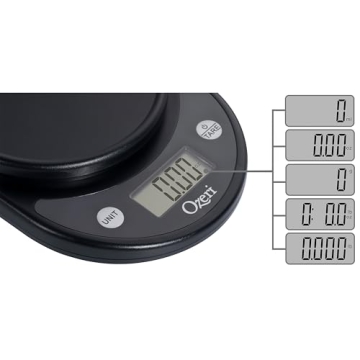 Ozeri Pronto Digital Kitchen Scale for Accurate Weighing
