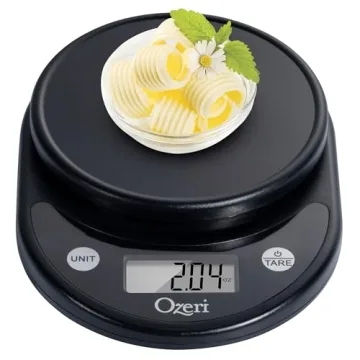 Ozeri Pronto Digital Kitchen Scale for Accurate Weighing