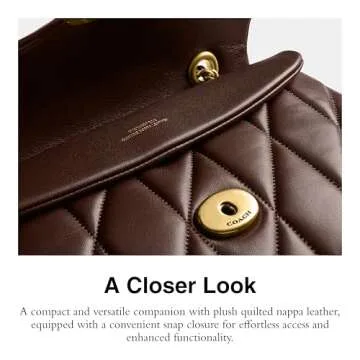 COACH Tabby Shoulder Bag 26, B4/Maple