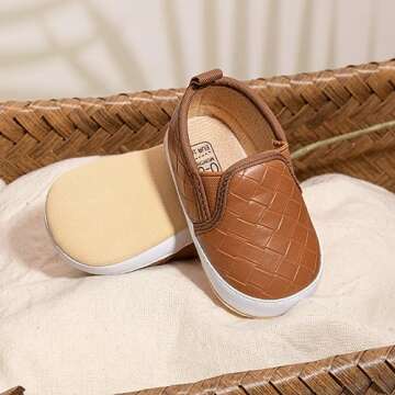 Soft Sole Slip On Baby Shoes for First Walkers