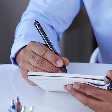 Paper Mate InkJoy Gel Pens | Medium Point (0.7mm) | Black Ink | 12 Count