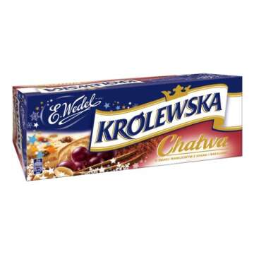 E. Wedel Halva Krolewska Vanilla Cocoa Nut and Fruit, 250 g /8.82 oz