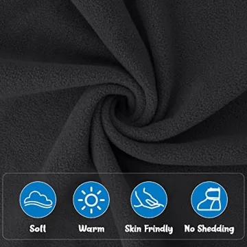 Cozy Fleece Baby Booties for Newborns 0-3 Months