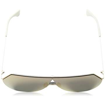 Fendi Aviator Sunglasses FF0193S 0000J Gold/Ivory 99mm 193