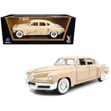 Road Signature 1948 Tucker Torpedo Cream 1/18 Diecast Model Car