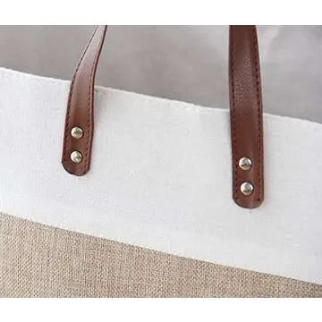 Lihio Laundry Baskets Collapsible Laundry Bag for Bedroom Laundry Hampers Clothes Storage Organier Decorative with Handle for Bathoom Home 13.8"x22"