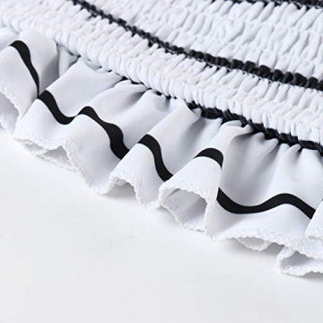 Flattering RXRXCOCO Womens Shirred Bandeau Bikini for All