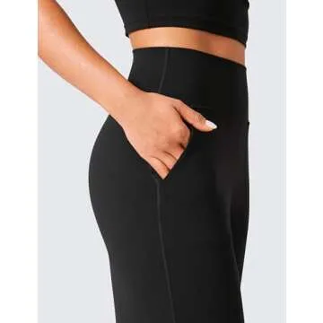 Comfy CRZ YOGA Butterlift Wide Leg Pants for Women