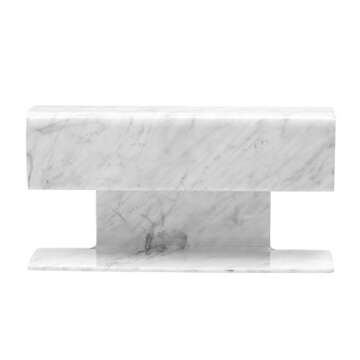 Lash Extension Supplies Tweezer Holder Stand GEMERRY Eyelash Extension Supplies Accessories Tools Acrylic Display Storage 8 Pcs Tweezers Shelf Holder (Marbling)