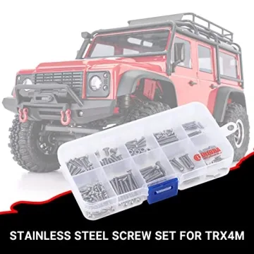 Premium INJORA Stainless Steel Screws Kit for TRX4M