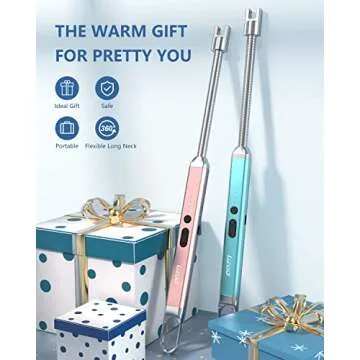 Candle Lighter Long Lighter (Pink)