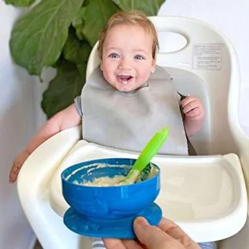ChooMee Silicone Baby Spoons for Ages 4 Months + | Safe & Eco-Friendly