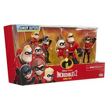 Incredibles 2 Family 5-Pack Junior Supers Action Figures
