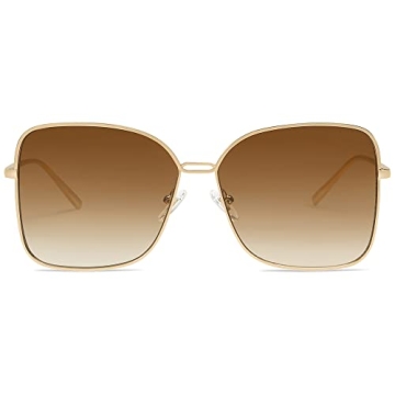 SOJOS Trendy Oversized Sunglasses for Men and Women