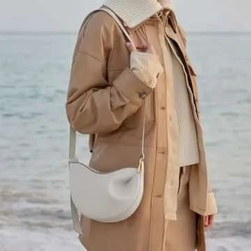 Chic Women Leather Dumpling Bag for Stylish Versatility