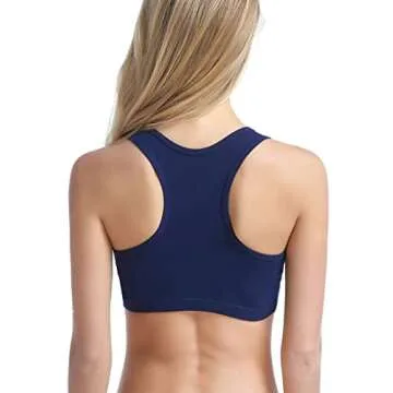 CAKYE 3PACK Racerback Maternity Nursing Sleep Bra Breastfeeding Tank (Medium, A-Black/Navy/Grey 3Pack)