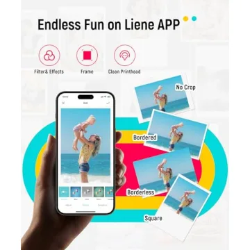 Liene 2x3 Photo Printer Bundle - Portable & Easy to Use