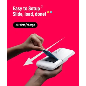 Liene 2x3 Photo Printer Bundle - Portable & Easy to Use